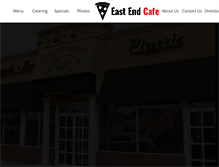 Tablet Screenshot of eastendcafelb.com